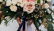 Dusty Rose and Navy Blue Wedding Theme 🌹🌷🌼🌸💏🎵 @LeLe Floral ​