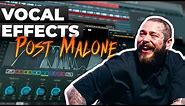 How To Sound Like POST MALONE | Vocal Effect Tutorial (WAVES Plugins)