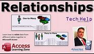Microsoft Access Relationships: Relating Multiple Tables, Relational Data, One-to-Many, Many-to-Many