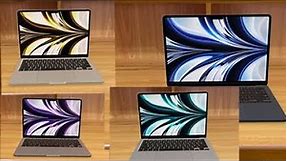 Unboxing EVERY M2 MacBook Air | Colour Comparison! UNBOXING EVERY COLOUR!