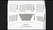 Create an amphi-theater style seating chart using Ticketor seating chart designer