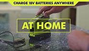 RYOBI 150-Watt Push Start Power Source and Charger for ONE+ 18-Volt Battery (Tool Only) RYi150CBT