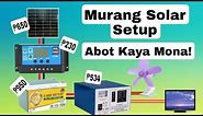 Paano Gumawa ng DIY Simple Solar Setup for Home Cheapest Solar Setup for home