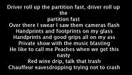 Beyonce - Partition (lyrics)
