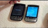 Blackberry Torch 9810 and 9800 Comparison