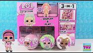 LOL Surprise Pop Up Store Exclusive Doll Display Playset Unboxing Review | PSToyReviews