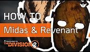 How to get Midas & Revenant Mask in the Division 2