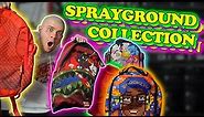 SprayGround Bag Collection!! **WITH SKIT**