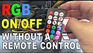 Turn OFF Computer RGB Lights without a Remote Control #Computer #RGB
