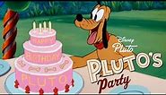 Pluto's Party 1952 Disney Cartoon Short Film | Mickey Mouse