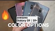 Samsung Galaxy S9 and S9+ colors comparison ! Which one will you choose ? 🔥🔥