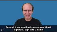 How to update business information with Google My Business, Gmail, and Google Sites