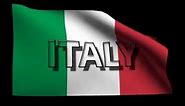 Italy Flag Animated