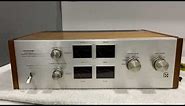 A quick look at a Vintage Pioneer 4 channel power amplifier - QM 800A
