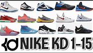 Nike KD 1-15 ( Kevin Durant Shoes From 1 to 15 )
