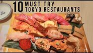 10 Must Try Tokyo Restaurants in Japan | Tokyo Food Guide