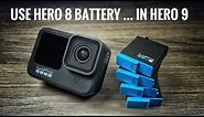 Use Your GoPro Hero 8 Batteries In Your Hero 9 Black