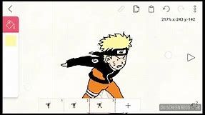 How To Animate Simple Naruto Running (Flipaclip)