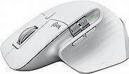 Logitech MX Master 3S for Mac Wireless Bluetooth Mouse, Ultra-Fast Scrolling, Ergo, 8K DPI, Quiet Clicks, Track on Glass, USB-C, Apple, iPad - Pale Grey - With Free Adobe Creative Cloud Subscription