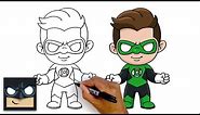 How To Draw Green Lantern | Step By Step Tutorial