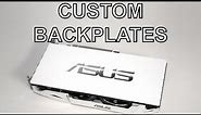 How I Make My Custom GPU and SSD Backplates