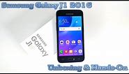 Samsung Galaxy J1 DUOS 2016 Unboxing & Hands-On