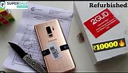 Samsung Galaxy S9 plus। refurbished।₹10000🔥। Cashify। Supersale। Unboxing mobile & full depth review