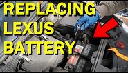 How To Replace the Battery on a Lexus RX350