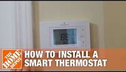How to Install a Smart Home Wi-Fi Thermostat | The Home Depot
