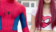 ❤️ COSPLAY COUPLE GOALS ❤️ Mary Jane + Spider-man #shorts