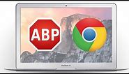 How to Install AdBlock for Chrome!