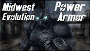 FALLOUT 4-Midwest Power Armor Evolution-Batman Power Armor-Showcase - New Armor mod - By NewerMind43