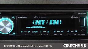 Pioneer DEH-X5600HD Car Stereo Display and Controls Demo | Crutchfield Video