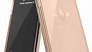 adidas iPhone 11 Pro Rose Gold Col. Originals Big Logo Transparent iPhone Case, Impact-Resistant, Clear Phone Case, Protective Case for Cell Phone