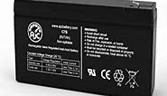 AJC Battery Compatible with Lithonia ELB0607 6V 7Ah Emergency Light Battery