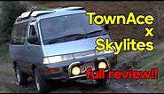 1995 Diesel TownAce w/ Skylites 4WD Full Review!!