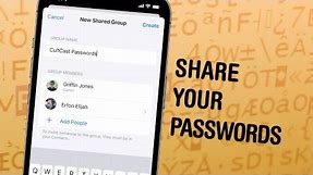 How to Share Passwords on iPhone in iOS 17