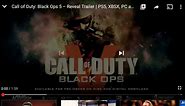 CALL OF DUTY BLACK OPS 5 - REVEAL TRAILER