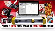 Best Mobile Skin Software With Screen Protector Cutting Machine | Mobile Skin Cutting Software