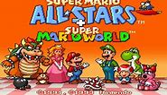 Super Mario All-Stars And Super Mario World Nintendo SNES PAL Gameplay