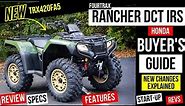New Honda Rancher 420 DCT IRS 4x4 ATV Review: Specs, Features, Changes | FourTrax Buyer's Guide