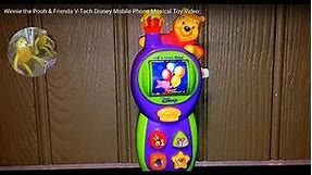 Winnie the Pooh & Friends V-Tech Disney Mobile Phone Musical Toy Video