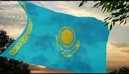 Flag and anthem of Kazakhstan