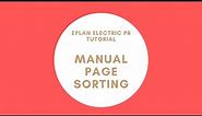 Manual Page Sorting | EPLAN Electric P8