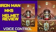 Iron Man Helmet - Voice Activated MK5 Mark 5 Wearable Mask AutoKing Custom Review