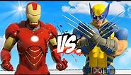 Iron Man vs Wolverine | Super Epic Battle - KjraGaming