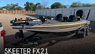 Used 2011 Skeeter FX21 for sale in Lake Dallas, Texas