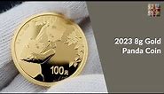 2023 8g Gold Panda Coin