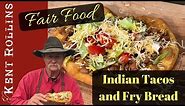 Indian Tacos with Fry Bread - Easy Fair Food Favorite