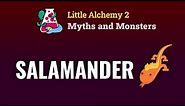 SALAMANDER In Little Alchemy 2 Myths and Monsters